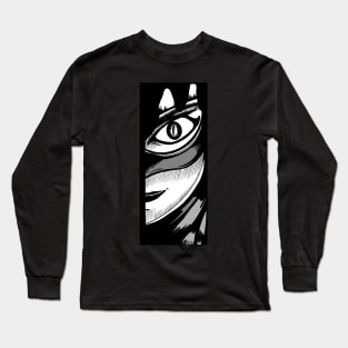 griffith the dark hawk in ecopop monster Long Sleeve T-Shirt